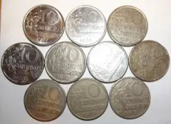 3541【ブラジル】5センターボ　硬貨　コイン　古銭　150枚セット 000000003244.jpg