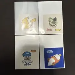 ポケモンパン　デコキャラシール　４枚セット