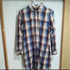 Ray BEAMS★ネルシャツワンピース レイ・ビームス　秋服 チュニック