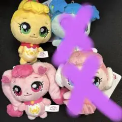 キラキラ キャッチ！ ティニピン ぬいぐるみ part2 全４種　コンプリート