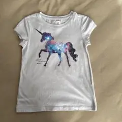 GAP kids カットソー 110㎝　ユニコーン柄　水色