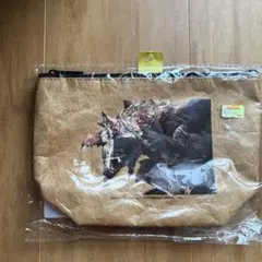 モンスターハンター モンハン ワイルド クラフト紙風ポーチ