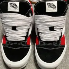 Vans Knu Skool "Red/True White"