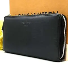 ルイヴィトン 長財布 ポルトフォイユコメット L字ファスナー ブラックED270