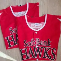 SoftBank Hawks ユニフォーム 2枚セット　鷹祭　Sサイズ　Lサイズ