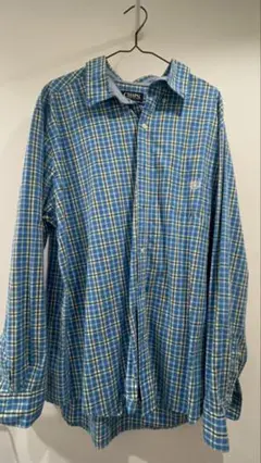 CHAPS チェック柄 長袖シャツ