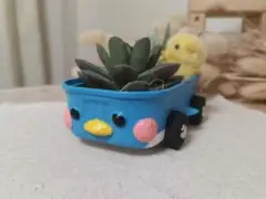 リメイク缶　アニマルカー　ペンギン