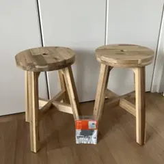 IKEA イケア◾️スコグスタスツール【2脚セット】高さ45cm