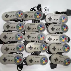 ジャンク【15個】SFC スーパーファミコン コントローラー 黄ばみ 動作未確認
