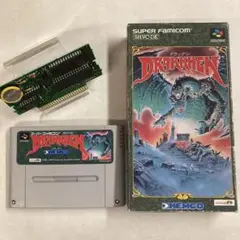 【電池交換済み】ドラッケン スーパーファミコン