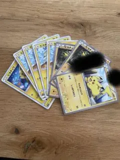 【バラ売り可】ポケカ　ピカチュウ　ノーマル　5種　9枚セット　まとめ売り