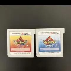 3DS ソフト　妖怪ウォッチバスターズ 赤猫団　白犬隊　2本セット