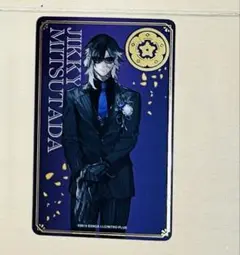 刀剣乱舞　大本丸博　祝装箔押しクリアカード　実休光忠