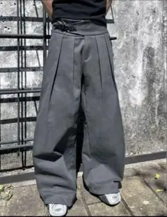 BEVAN UP wide gray slacks