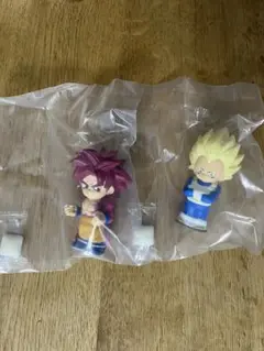 ドラゴンボール　ソフビッツ　サイヤ人4 孫悟空　サイヤ人3 ベジータ　セット
