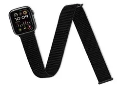 腕足首用スポーツループバンド/B/AppleWatch49/46/45/44mm