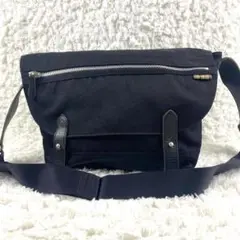 PAUL SMITH ポールスミス 牛革 レザー × ナイロン ショルダーバッグ