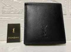 YVES SAINT LAURENT ミニ財布 折り財布 レザー財布