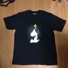 【Lサイズ】ユニクロ　スヌーピー　Tシャツ 　UTGP　ピーナッツ　黒
