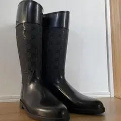 【美品】GUCCI グッチ レインブーツ 38