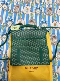 Goyard グリーンのバックパック
