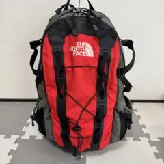 ノースフェイス バッグパック リュックサック QUASAR レッド グレー