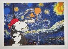 DEATH NYC スヌーピー&ゴッホ&ルイヴィトン限定ポスター Amazon.co.jp: DEATH NYC 世界限定100枚 スヌーピー SNOOPY