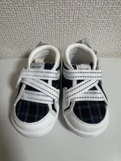 IFME イフミー チェック柄ベルトスニーカー WHITE 13.0 新品