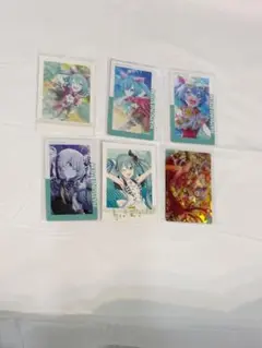 初音ミク ブロマイド 6枚セット