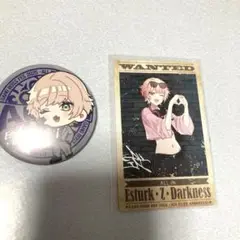 GBF ALLIN エスターク チェキ風カード 缶バッジ