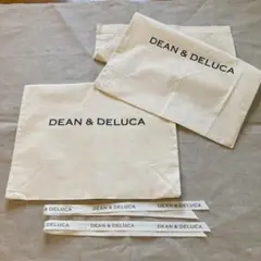 DEAN&DELUCA コットン製　ショップ袋　2枚