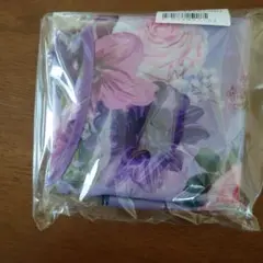 花柄 折りたたみエコバッグ