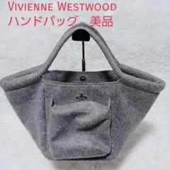 最終値下げ ヴィヴィアンウエストウッド ハンドバッグ グレー 美品