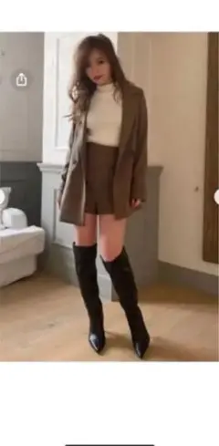 ミドルストレートブーツ