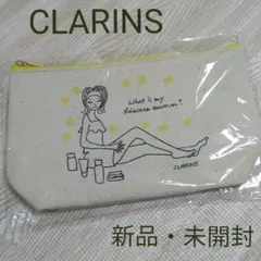 CLARINSクラランス　化粧ポーチ　新品・未開封
