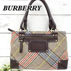 Burberry バーバリー バッグ チェック柄 レディース ハンドバッグ