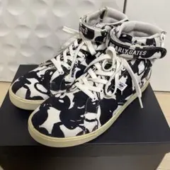 希少メンズ27.0cmパーリーゲイツスヌーピーコラボハイカット