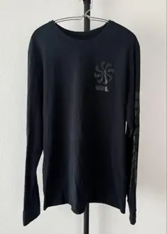 NIKE ナイキ　ロングTシャツ 風車柄　ゴツナイキ ブラック