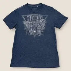 GUESS (ゲス) Los Angeles ロゴ プリントTシャツ グレー S