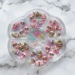 388 ネイルパーツ ラブブ 35個 ネイルアート デコパーツ アクセサリー