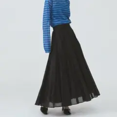 Ray BEAMS エアリーシアーフレアスカート