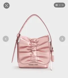 CHARLES & KEITH Kadee ケーディー ルーシュドミニバッグ