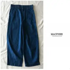 ◎トゥモローランド 【洗える】ヴィンテージ ウォッシュ加工 デニム パンツ