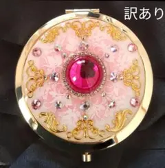 コンパクトミラー ハンドメイド 025