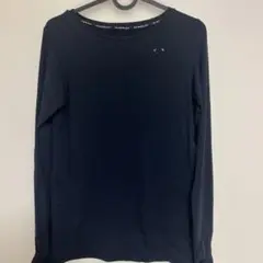 オークリー　ブラック長袖カットソー ロゴ付き