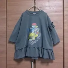 リメイクTシャツ＊フリル＊ unrelaxing
