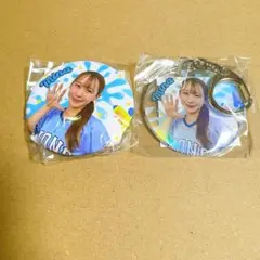 埼玉西武ライオンズ　bluelegends 缶バッジ　キーホルダー　Mina