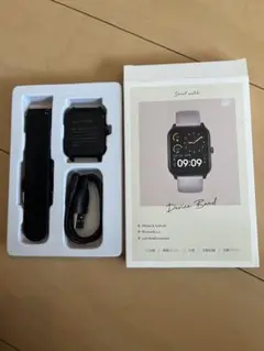 【新品】3coins スマートウォッチ ブラック