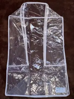 ☆別注品 収納袋ダブルファスナー付！完全透明で中身が一目瞭然5枚セットです！