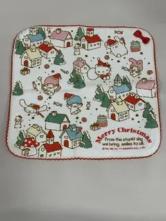 サンリオ クリスマスデザイン ミニタオル